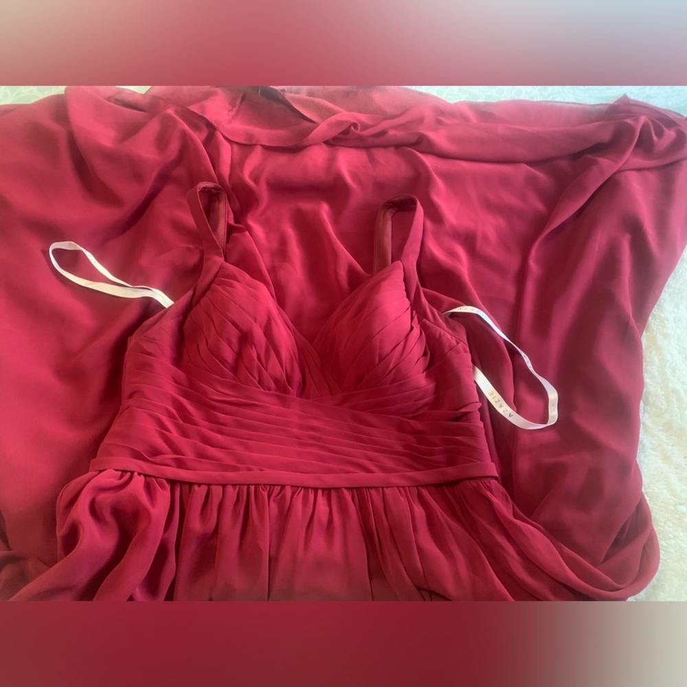 Azazie C Cup beautiful red formal dress. (Size 12)